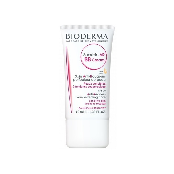 Bioderma BB krém pro citlivou pleť se sklonem k začervenání Sensibio AR BB Cream 40 ml