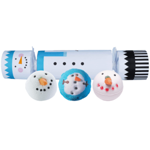 Bomb Cosmetics Sada šumivých koulí do koupele Frosty The Snowman 3 ks