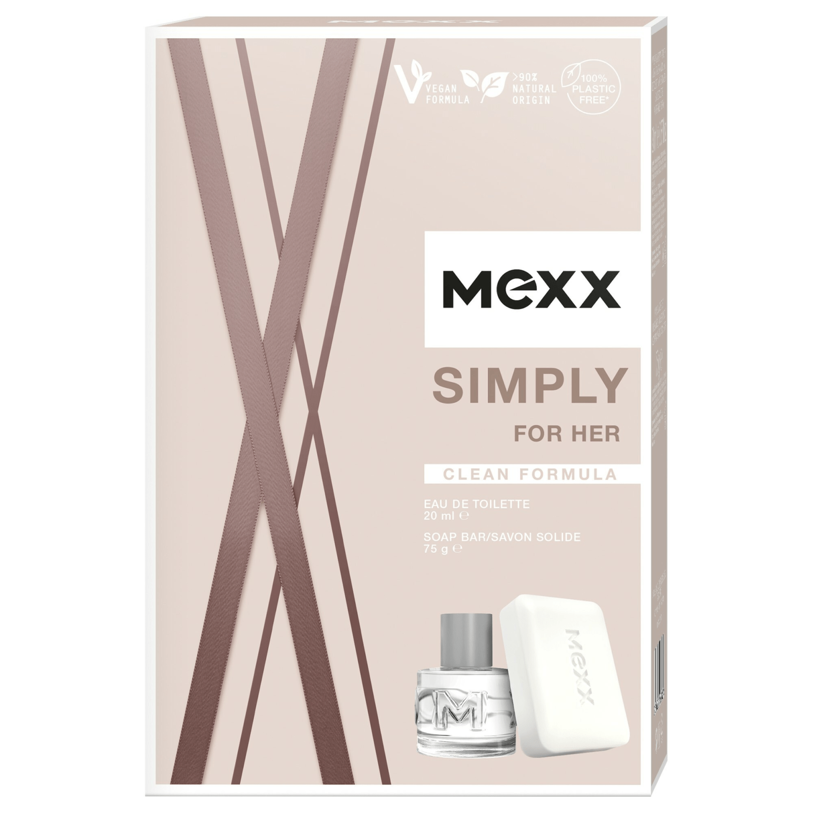 Mexx Simply For Her - EDT 20 ml + mýdlo 75 g