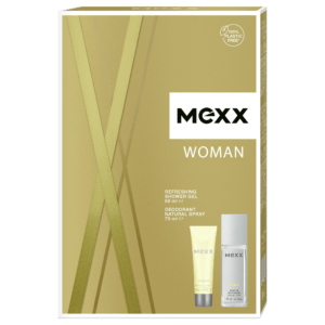 Mexx Woman - deodorant s rozprašovačem 75 ml + sprchový gel 50 ml