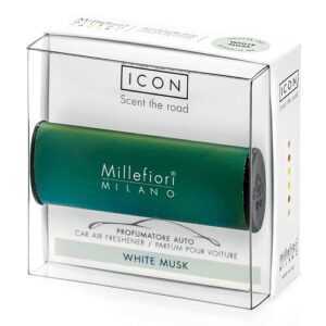 Millefiori Milano Vůně do auta Icon Classic Bílé pižmo 47 g