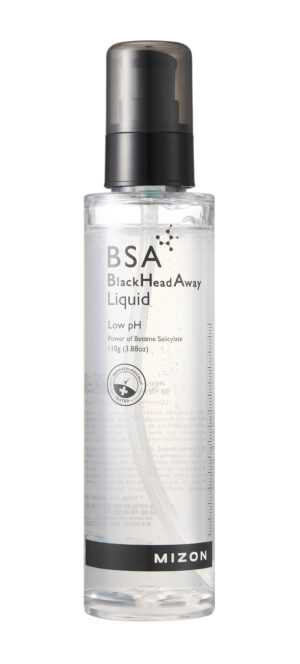 Mizon Pleťový peeling na černé tečky BSA BlackHead Away (Liquid) 110 g