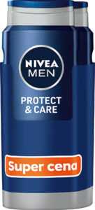 Nivea Sprchový gel pro muže Men Protect & Care 2 x 500 ml