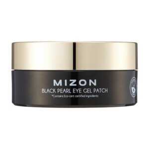 Mizon Prémiová oční hydrogelová maska s černou perlou a diamantem na vrásky a tmavé kruhy Black Pearl (Eye Gel Patch) 60 ks x 1