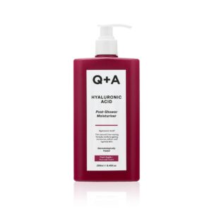 Q+A Hydratační tělové mléko na vlhkou pokožku Hyaluronic Acid (Post Shower Moisturiser) 250 ml