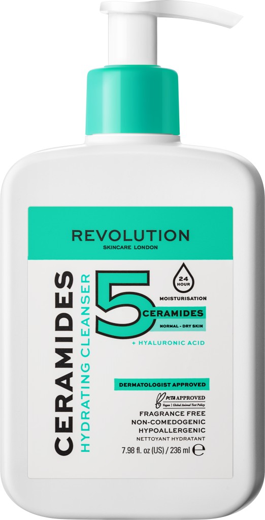 Revolution Skincare Čisticí pleťový krém Ceramides (Hydrating Cleanser) 236 ml