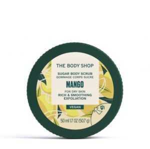 The Body Shop Tělový peeling pro suchou pokožku Mango (Body Scrub) 50 ml
